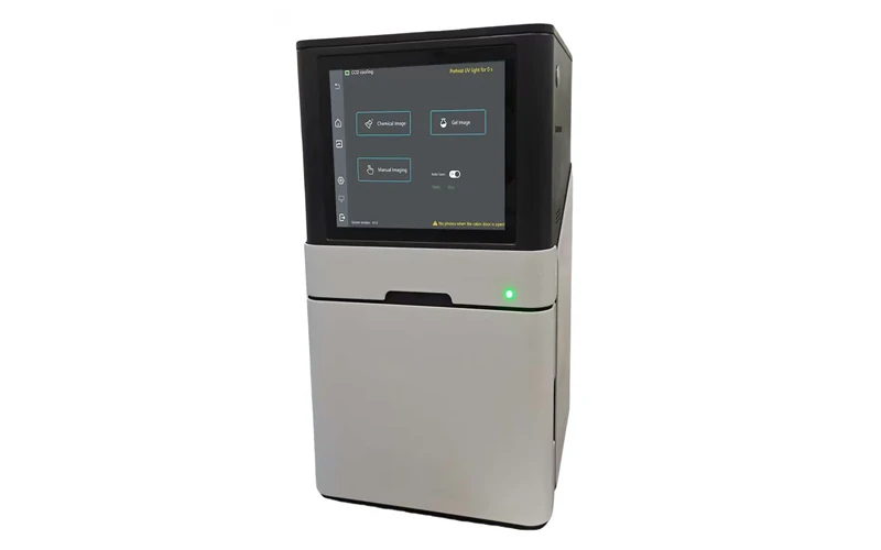 Benchtop multi-function gel imaging system with touchscreen for nucleic acid and Western blot detection