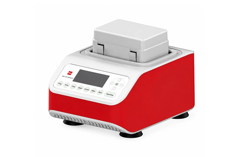 WIX laboratory thermo shaker with digital control panel and interchangeable heating block